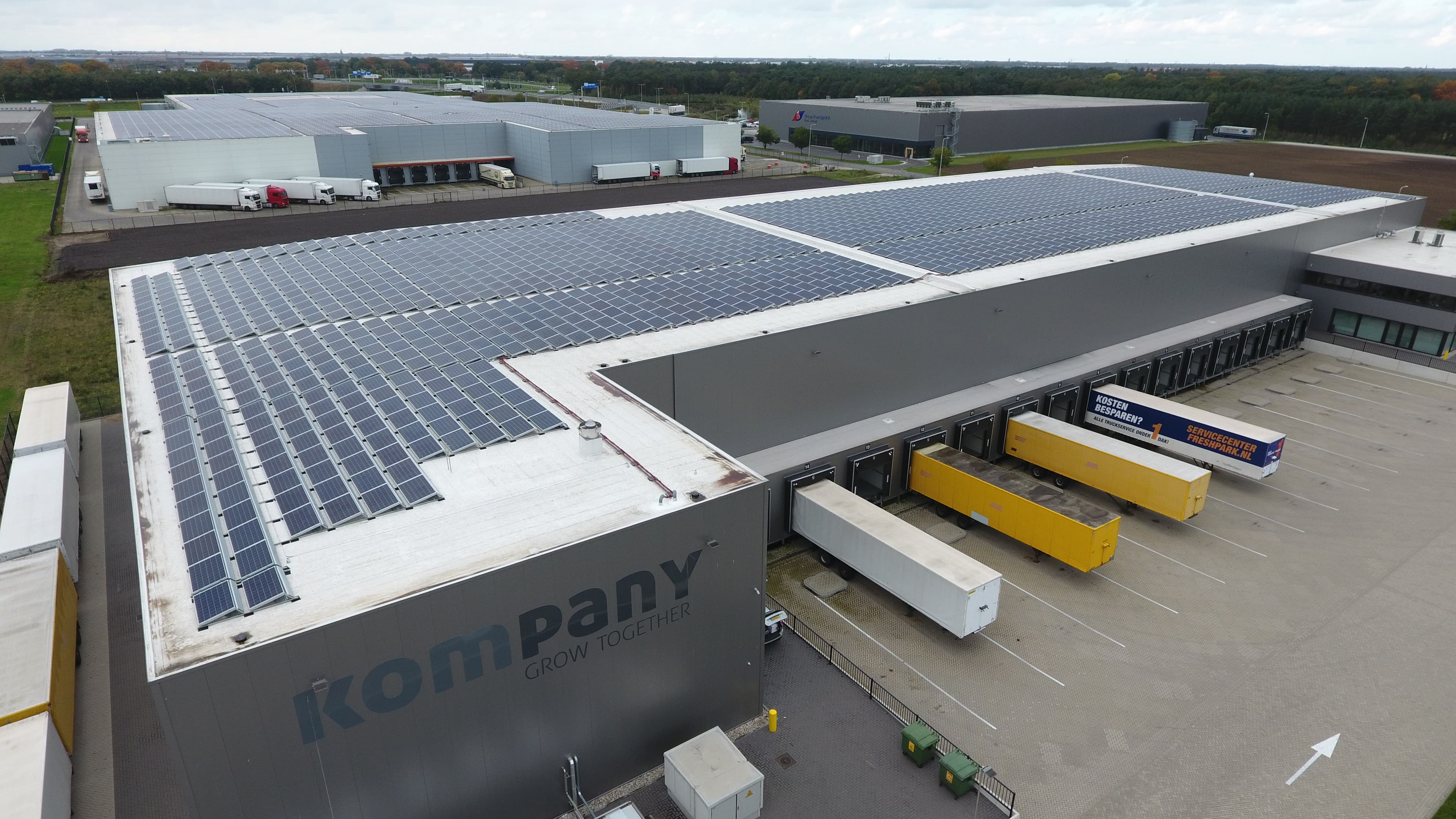 Sunbeam het montagesysteem voor platte daken